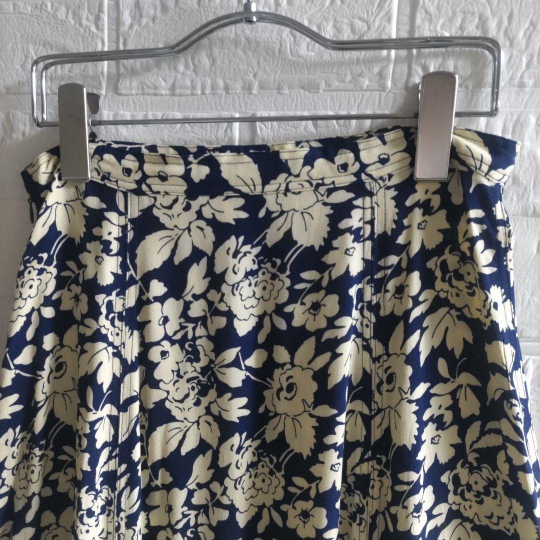 専用✨POLO　 RALPHLAUREN パネルド マキシスカートフラワードット