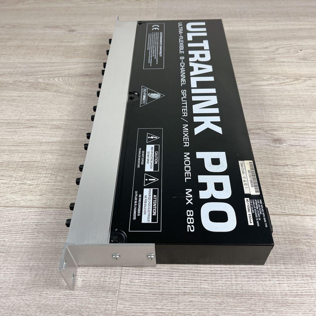 BEHRINGER MX882 スプリッター ミキサー ベリンガー　電源コード