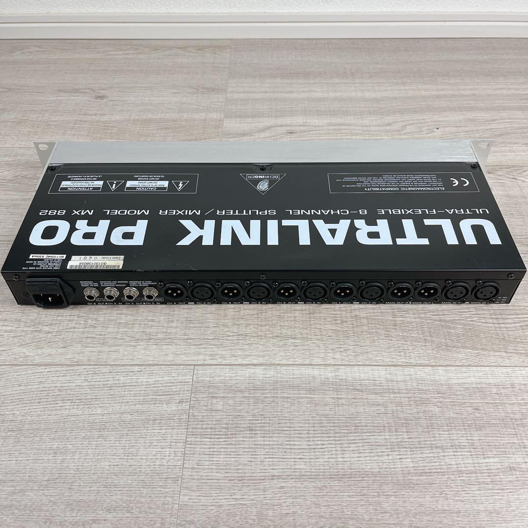 BEHRINGER MX882 スプリッター ミキサー ベリンガー　電源コード