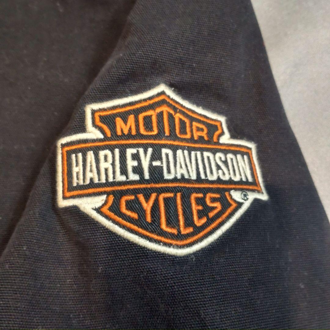 Harley-Davidson ダックジャケット 2XL リバーシブル 刺繍