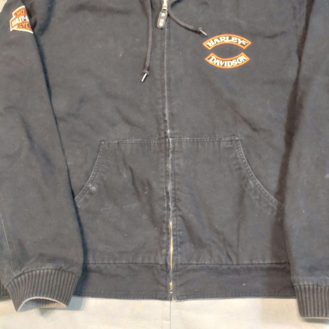 Harley-Davidson ダックジャケット 2XL リバーシブル 刺繍