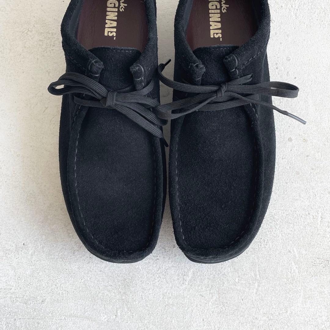 Clarks ORIGINALS ワラビー ゴアテックス UK9 27cm 黒