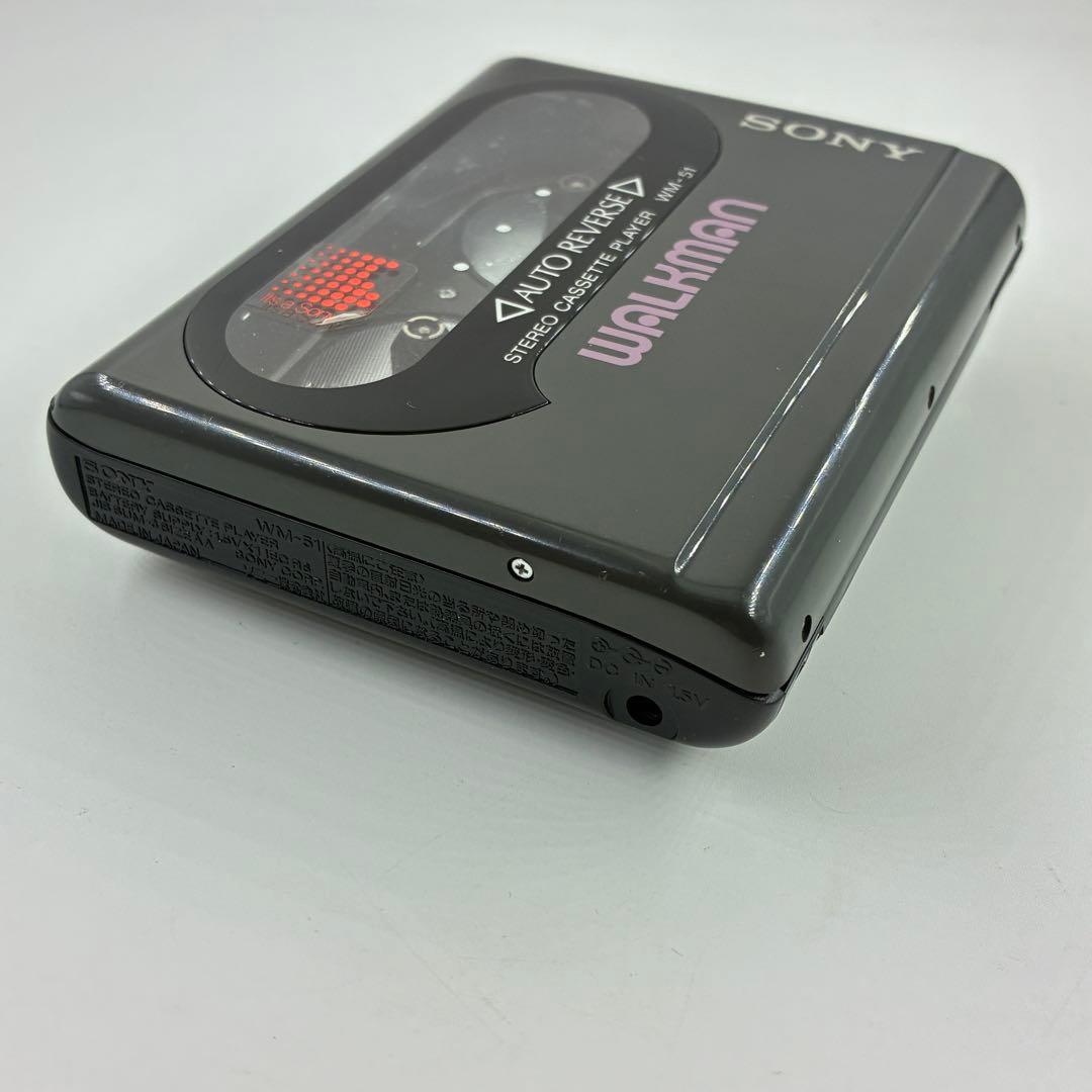 SONY WM-51 カセットプレーヤー　動作未確認