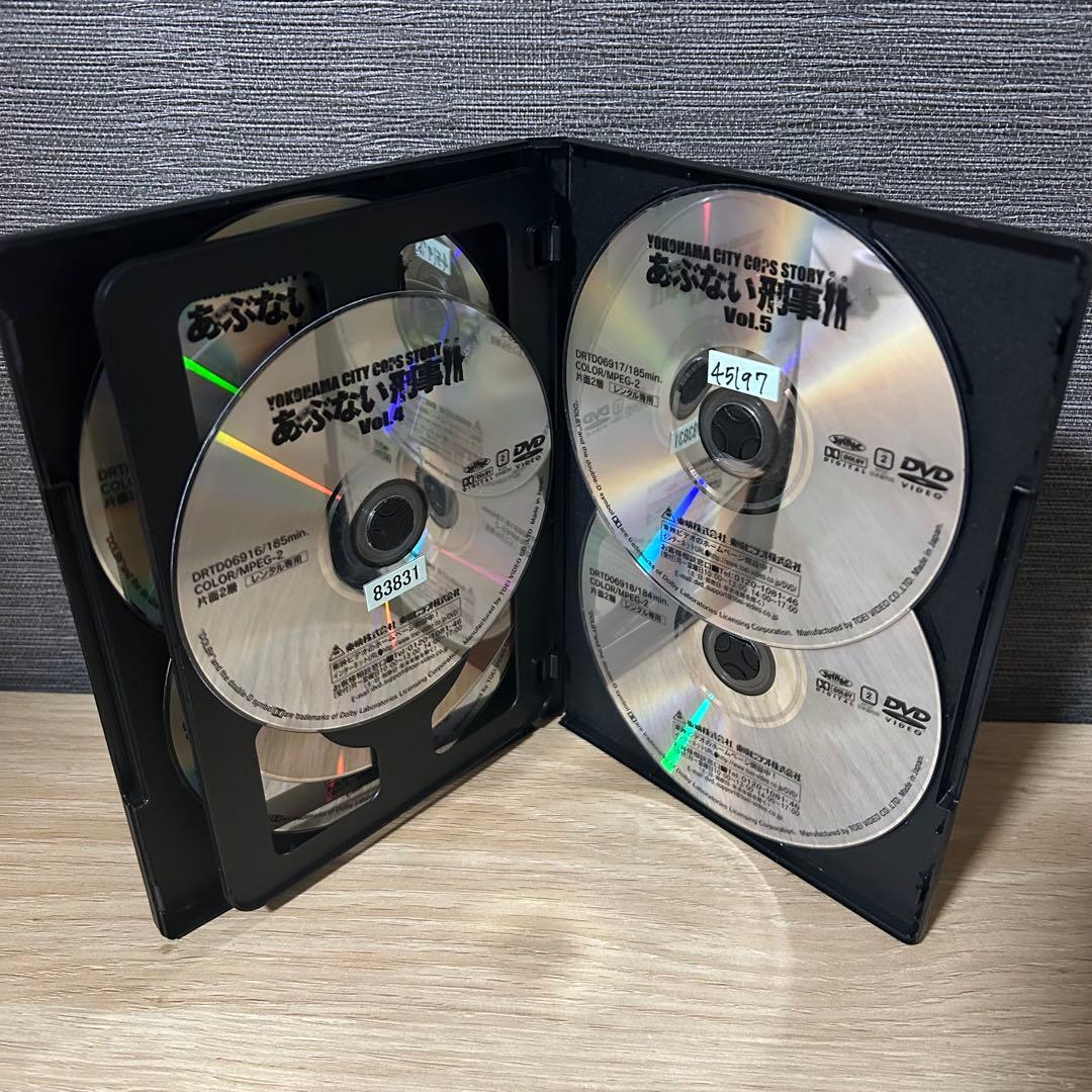 【新品ケース】もっとあぶない刑事　DVD 全巻　全6巻　舘ひろし 柴田恭兵