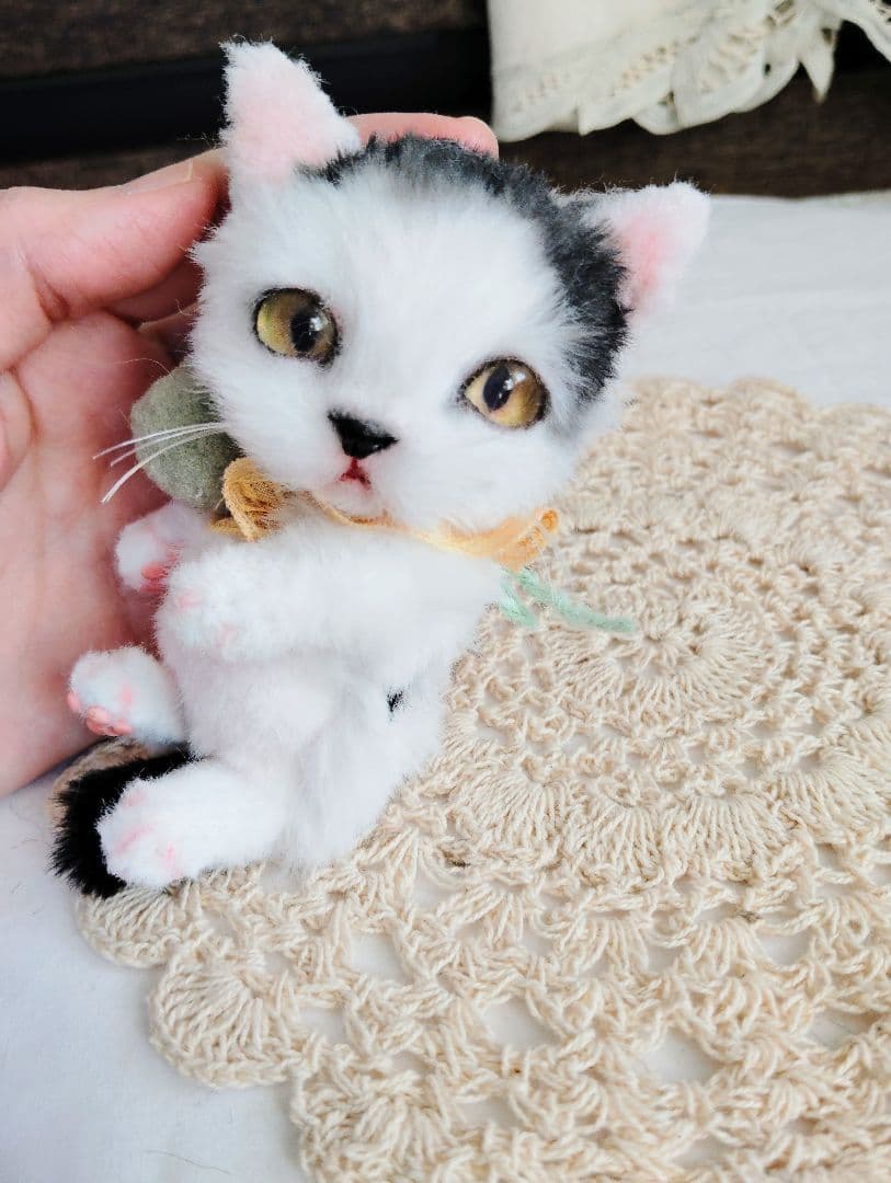 ぶーにゃんちゃんオーダー❤兄弟猫ちゃん♡アートドール♡ぬいぐるみ♡
