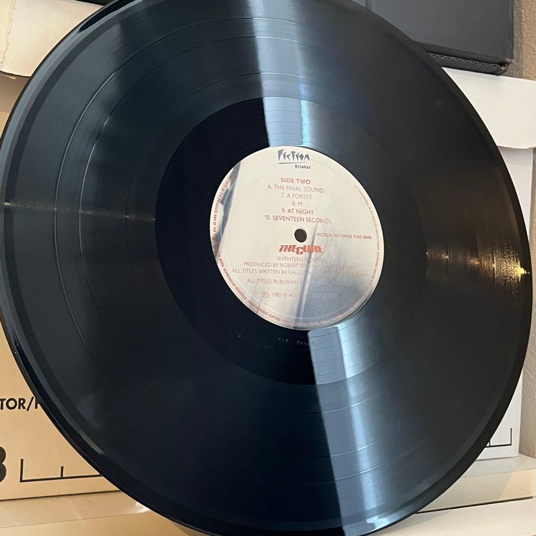 UKオリジナル盤 THE CURE SEVENTEEN SECONDS LP