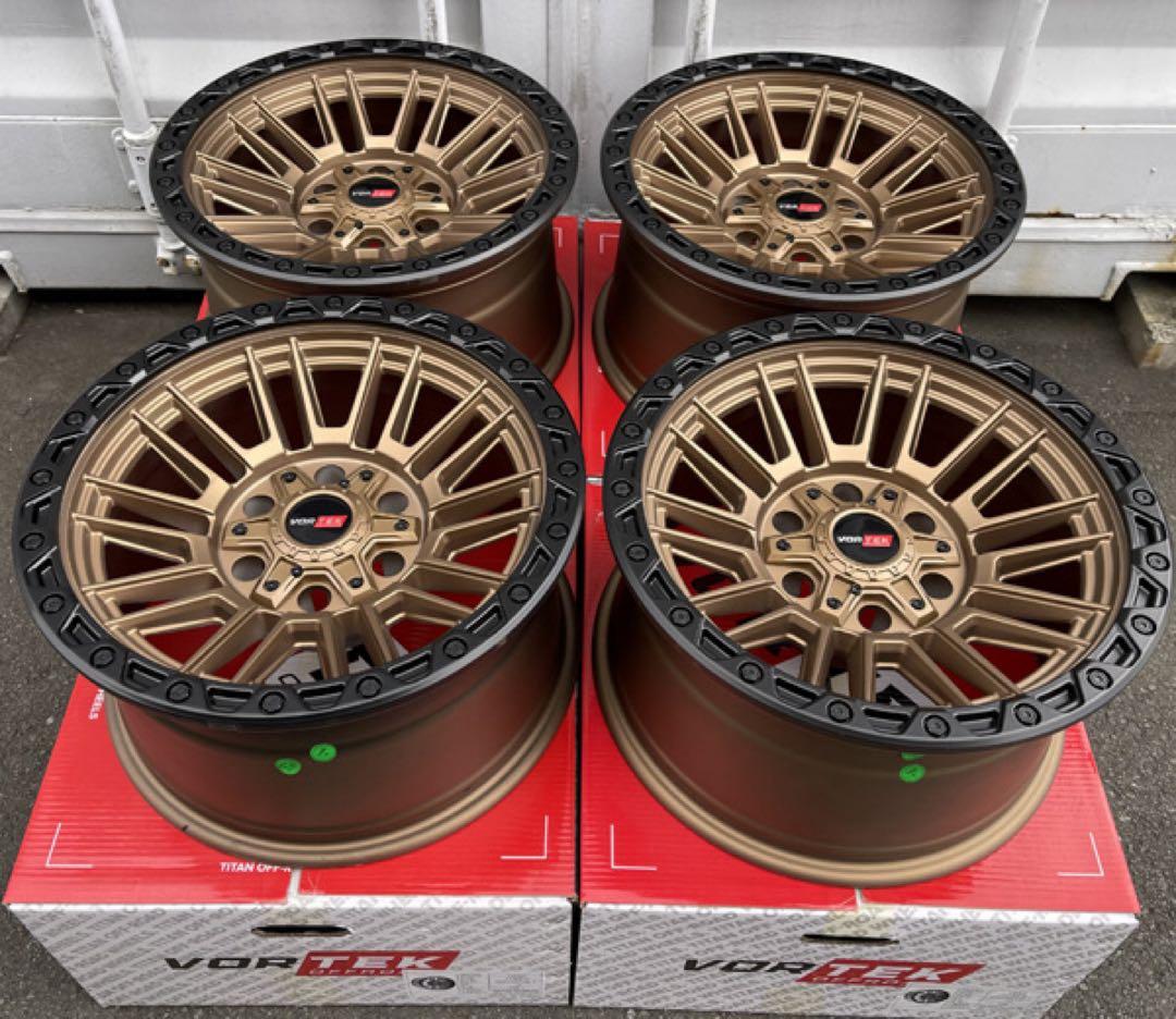 展示処分 ハイラックス トライトン プラド 17インチホイール 4本