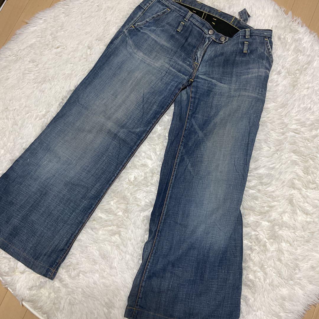EVISU デニムパンツ インディゴブルー ビンテージ【正規品】