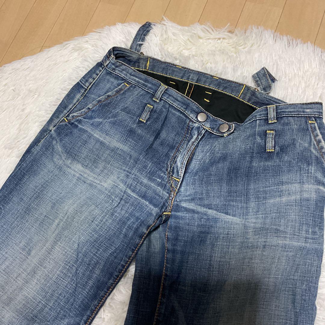 EVISU デニムパンツ インディゴブルー ビンテージ【正規品】