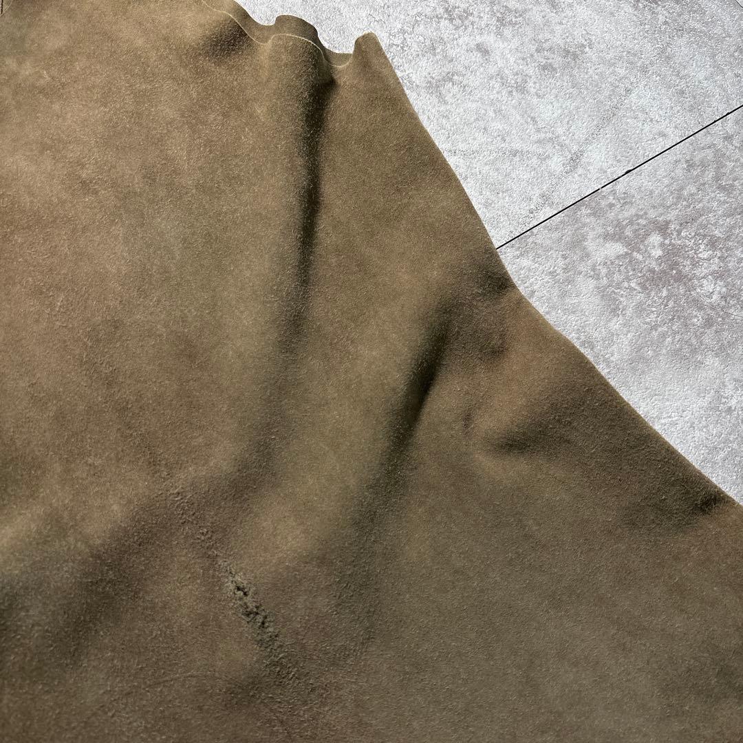トップス SHARE SPIRIT suede leather tank top lgb