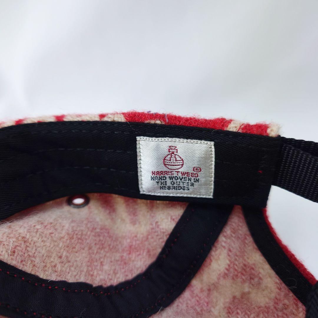 帽子 Supreme Harris Tweed Camp Cap 18AW