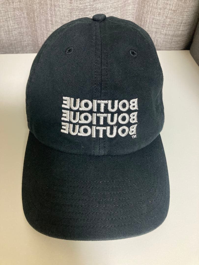 BOUTIQUE CAP BLACK 金子恵治