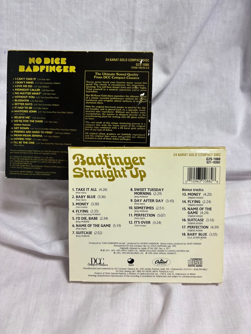 Badfinger 24K Gold Disc 2枚セット