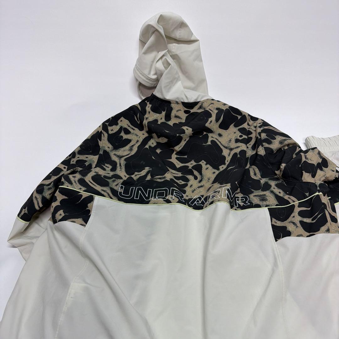 Under Armour ジャージ上下セット 2XL ホワイト/カモフラージュ