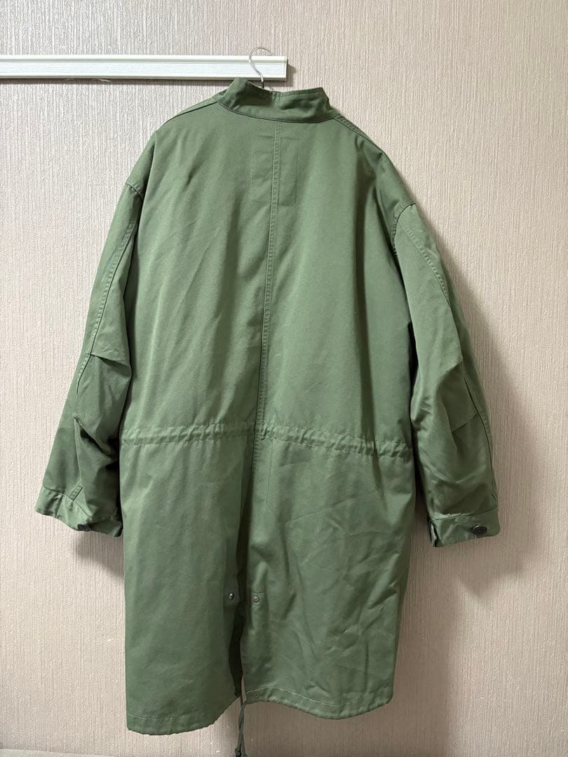 【美品】アダムエロペ　M-65 ビッグシルエット モッズコート　ライナー付き　M