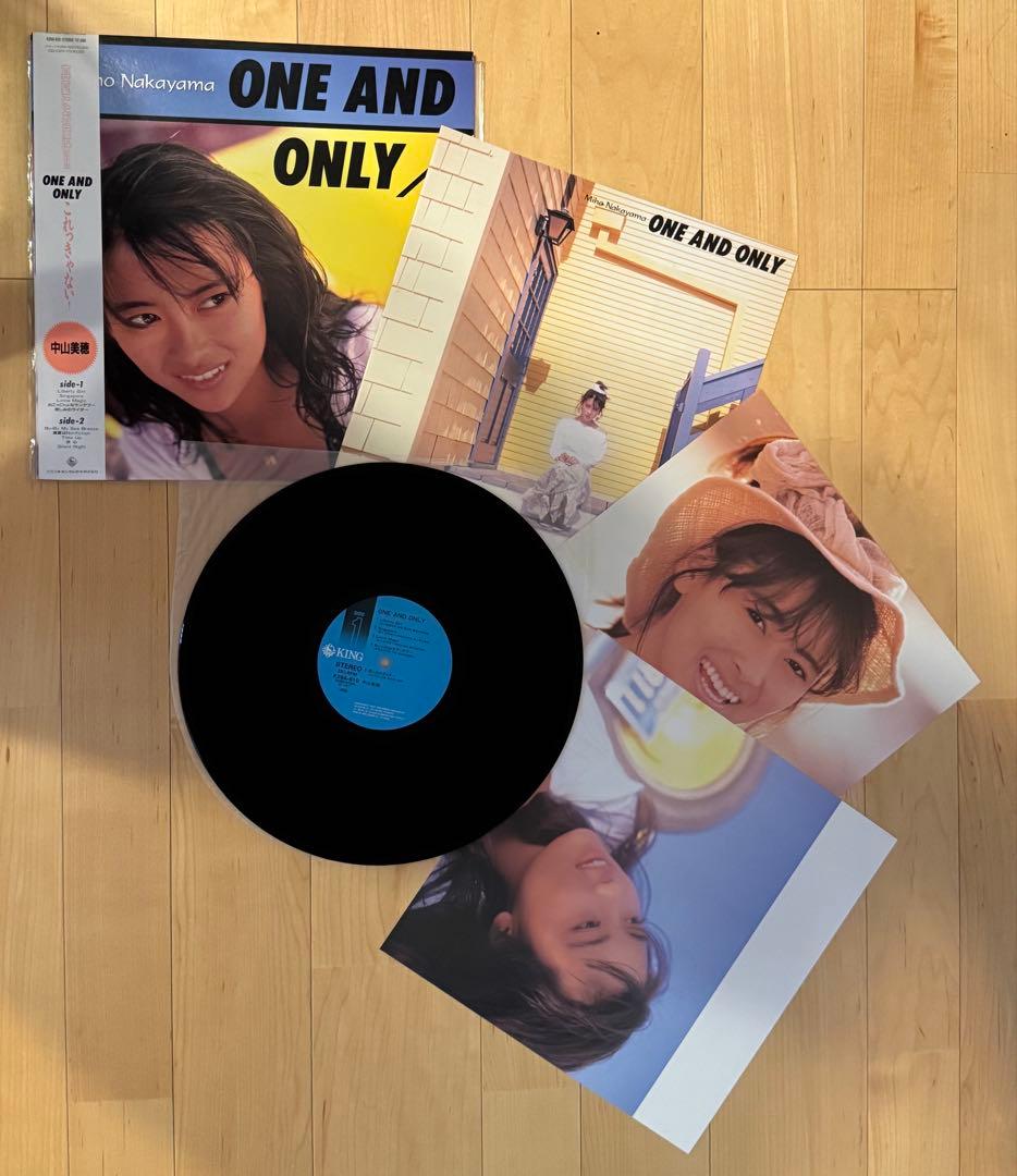中山美穂 LPレコード 5枚セット 初期アルバム1st〜5th