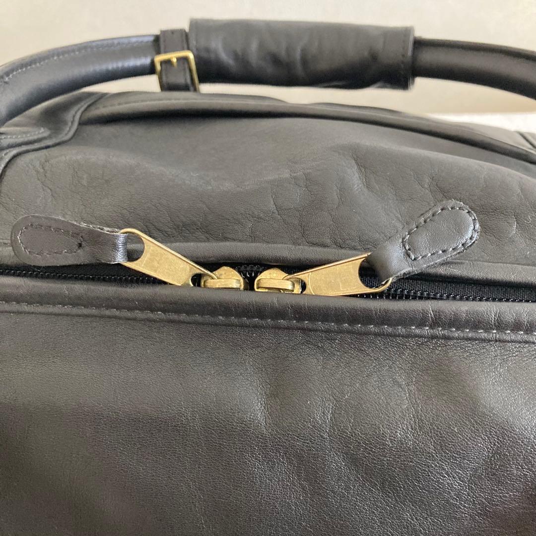 美品 COACH オールドコーチ 大容量ボストンバッグ USA製 ブラック