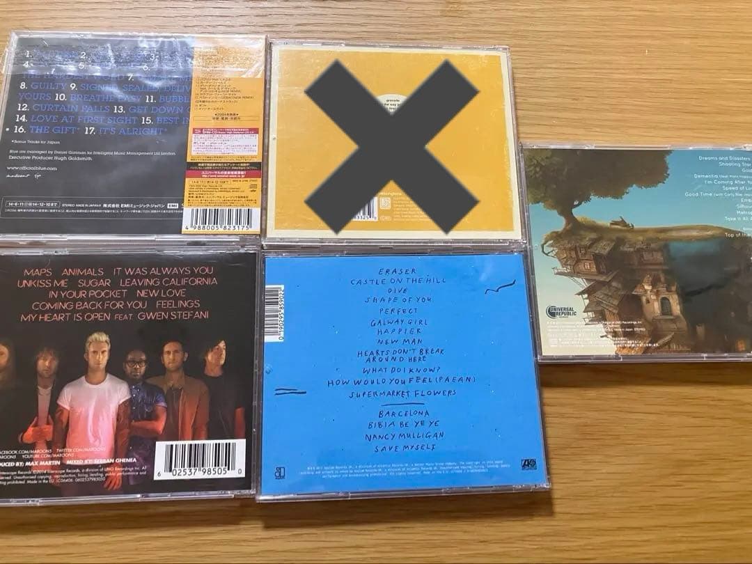 CDまとめ売 Blue マルーン5 エドシーラン　OWLCITY