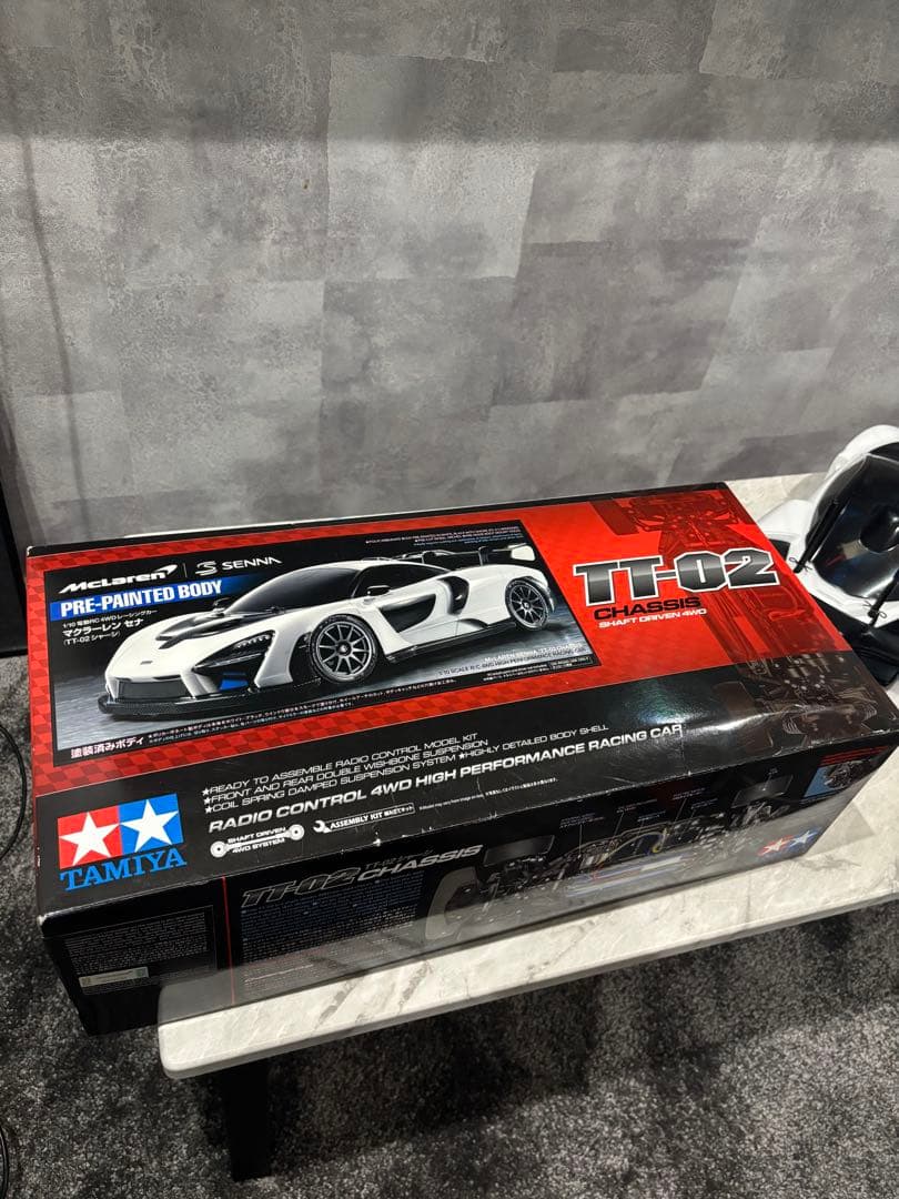 タミヤ TT-02 マクラーレン セナ ファインスペック2.4Gプロポセット