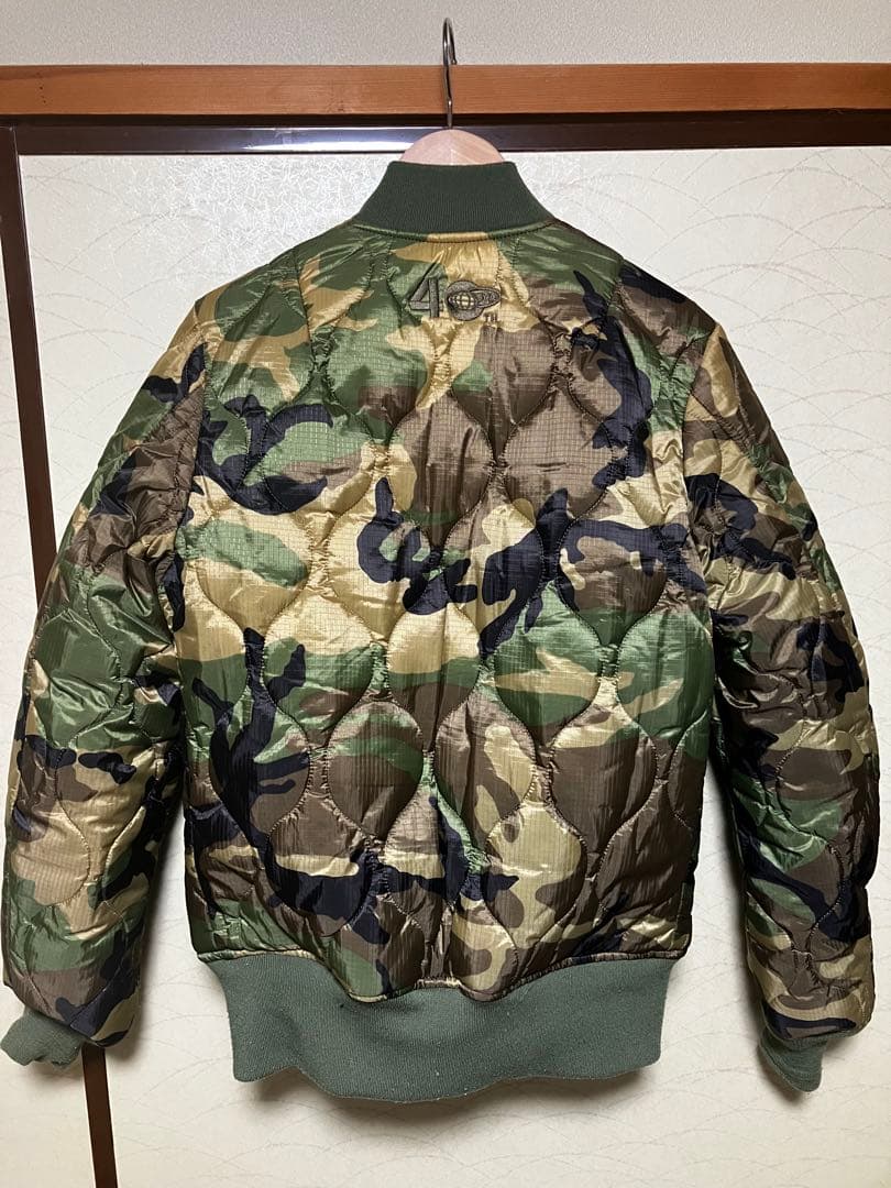 ま*こ様 BEAMS別注 40th ALPHA INDUSTRIES MA-1リ