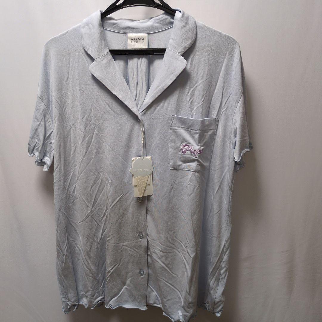 新品未使用　gelatopique カラフルロゴシャツ　上下セット