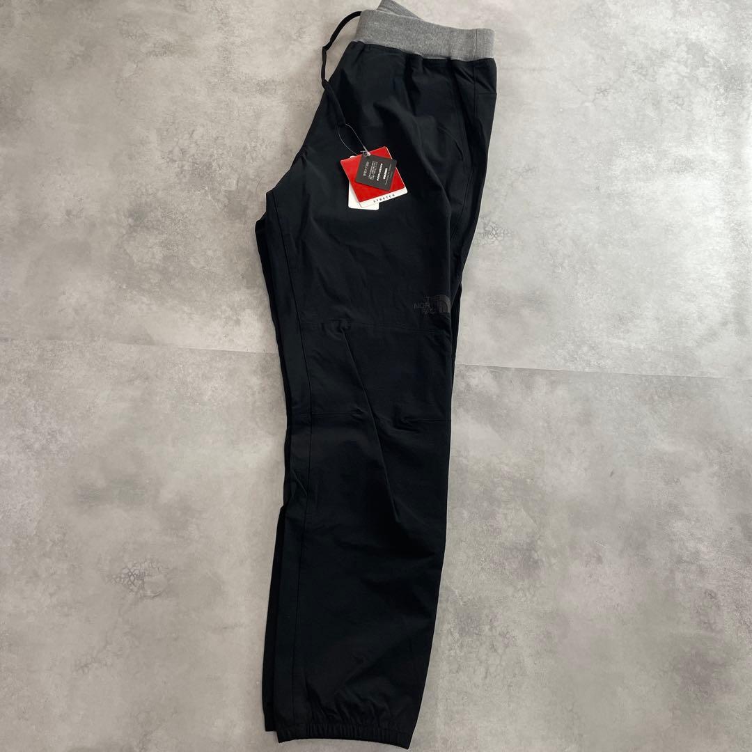 未使用/タグ付き THE NORTH FACE トレーニングリブパンツ 黒 L