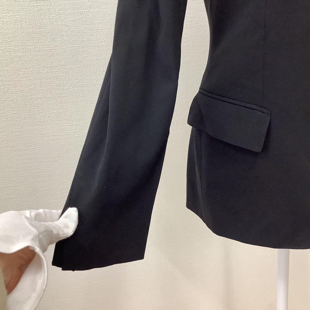 美品 【40】GUCCI グッチ テーラードジャケット ブラック イタリア製
