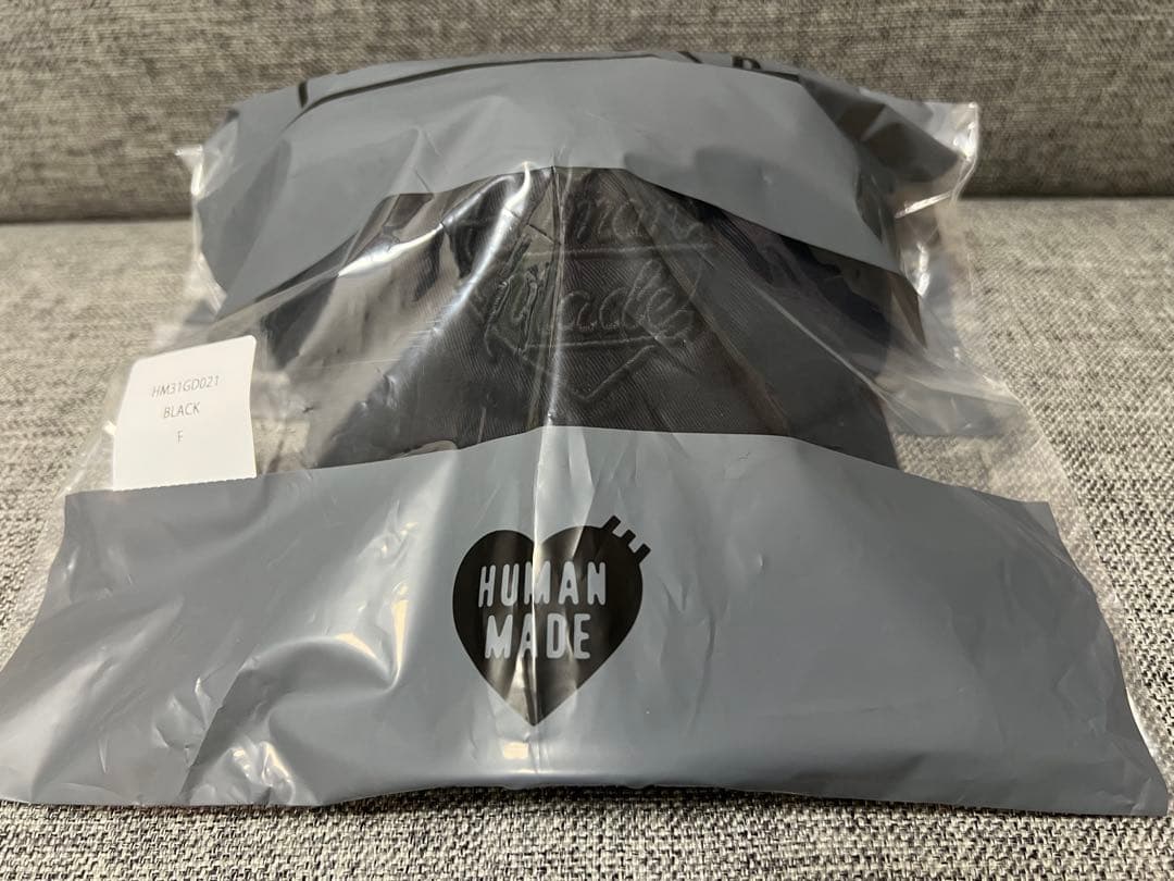 帽子 HUMAN MADE 6PANEL TWILL CAP BLACK