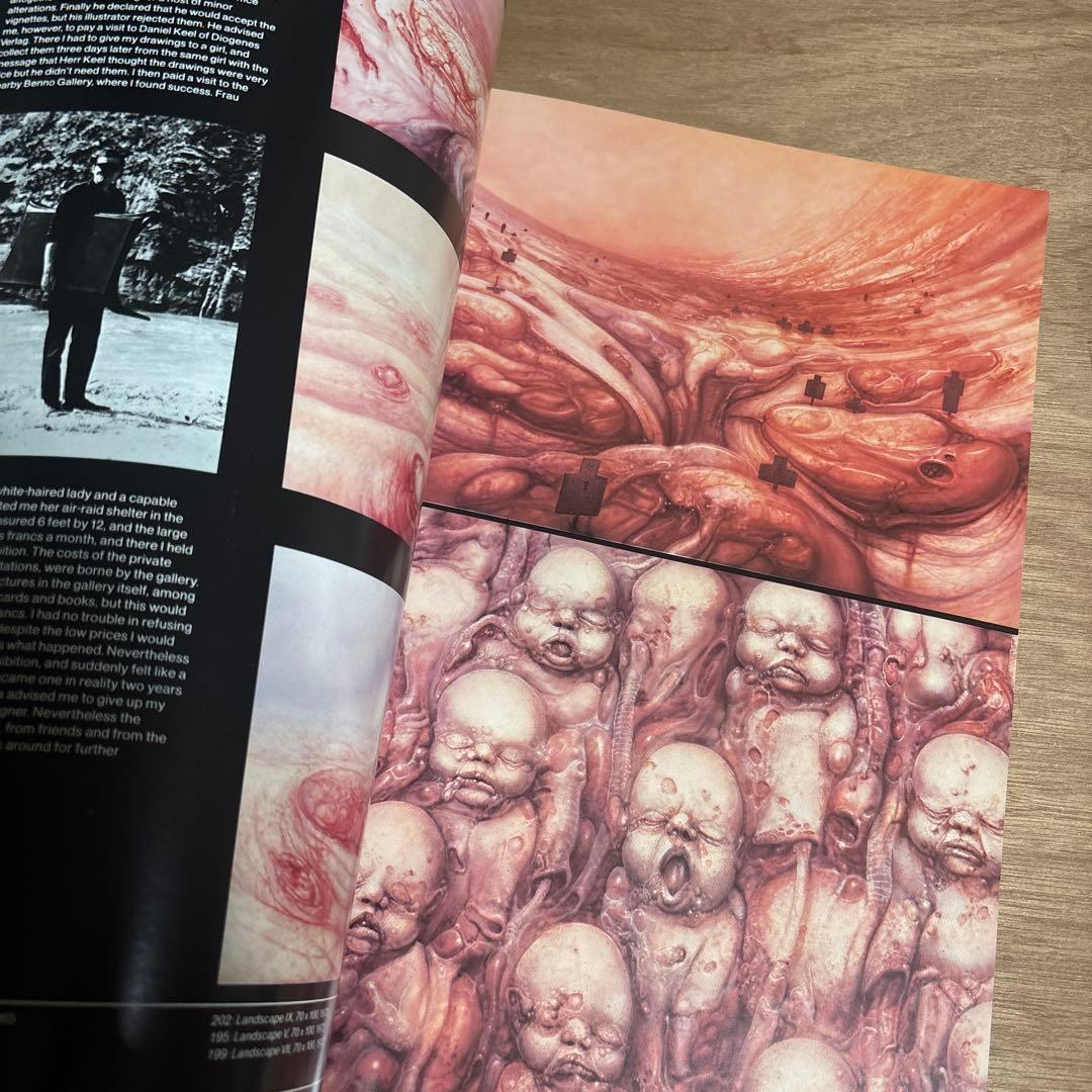 H.R.Giger's ecronomicon ギーガー ネクロノミコン　初期版
