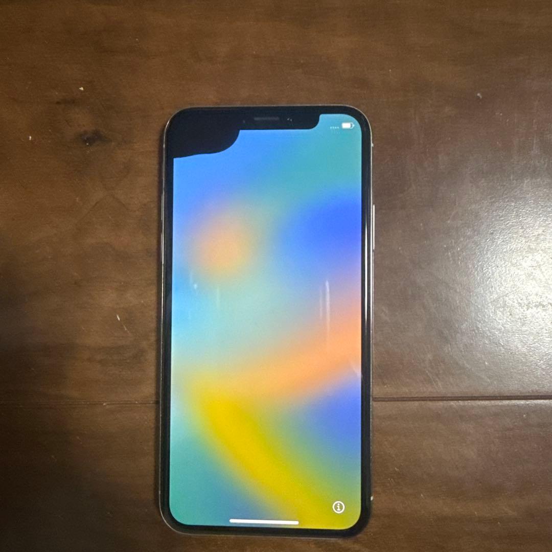 Apple iPhone X シルバー 本体 箱付き