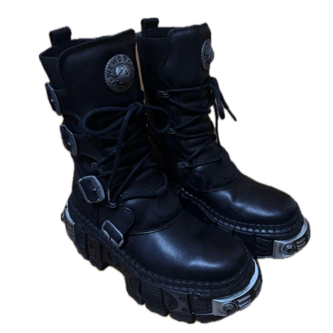NEW ROCK ニューロック M-WALL373-S3 ブーツ