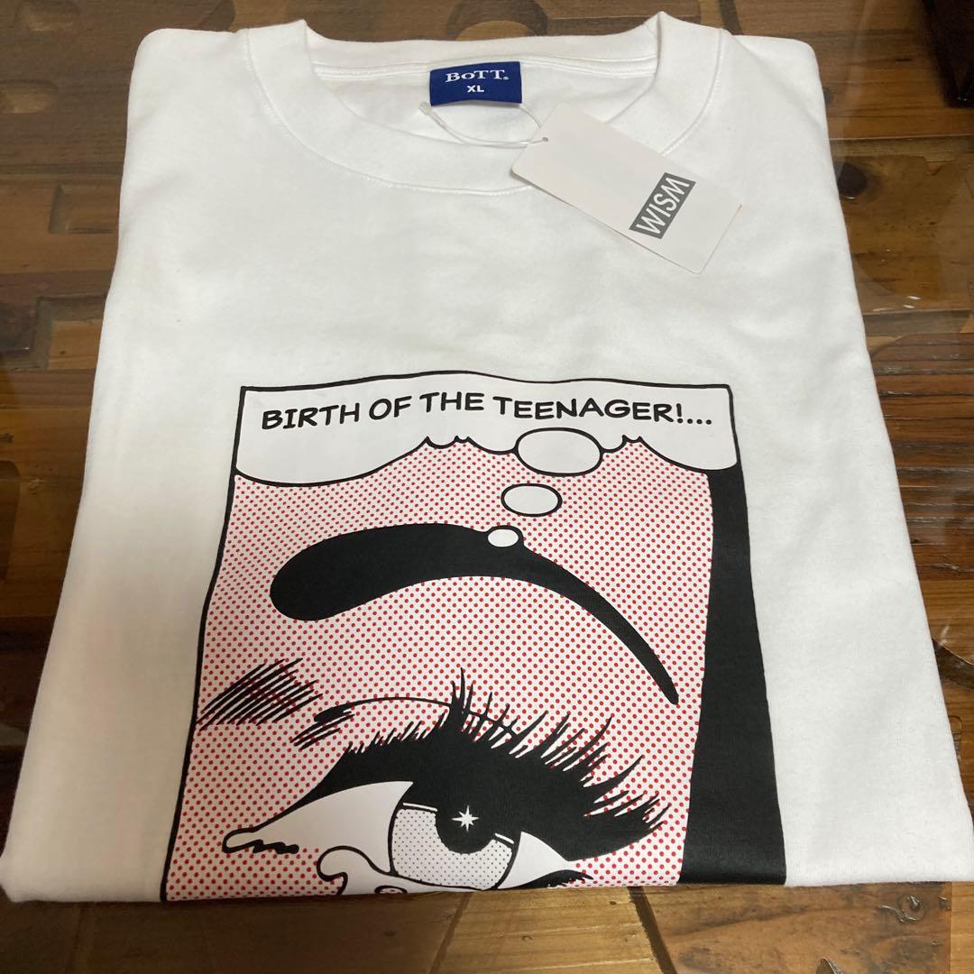 未使用　BOTT Tears Tee ボット　グラフィックTシャツ　XL