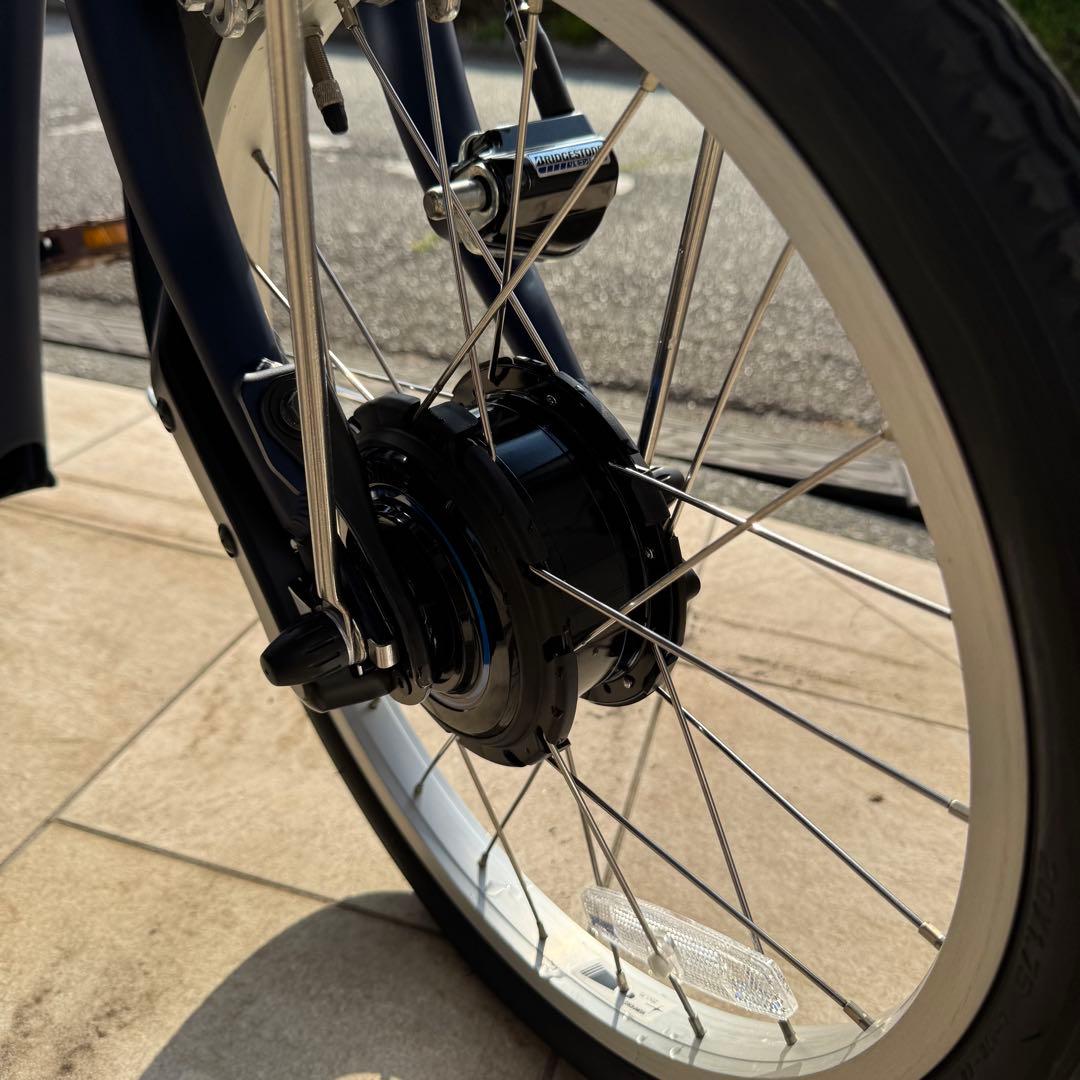 送料込　ブリヂストン 三輪　アシスト自転車　ラクットワゴン RW0B42 ブルー