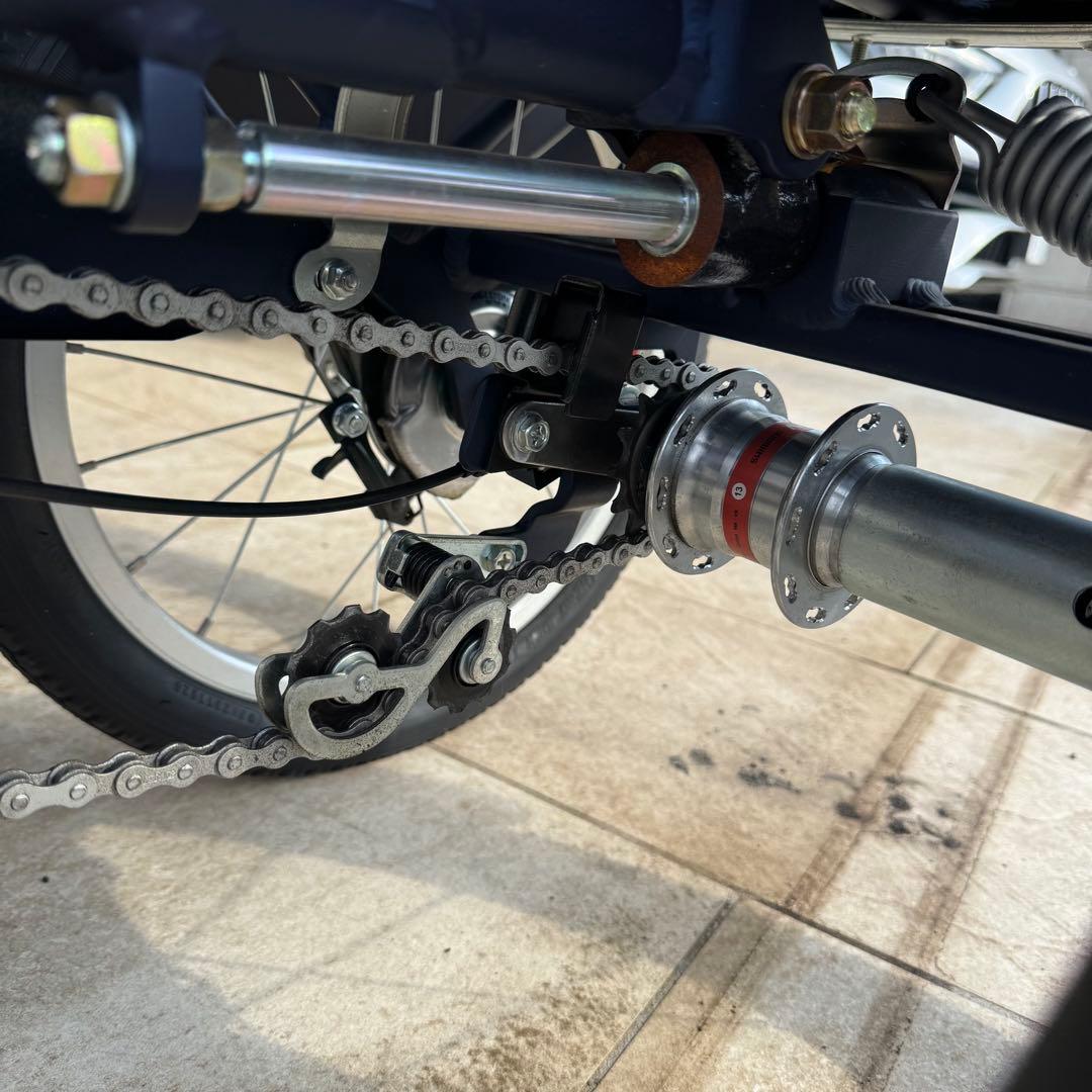 送料込　ブリヂストン 三輪　アシスト自転車　ラクットワゴン RW0B42 ブルー