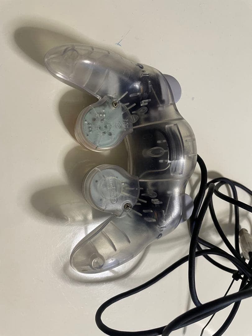 【希少品】GC ゲームキューブコントローラー クリア スケルトン