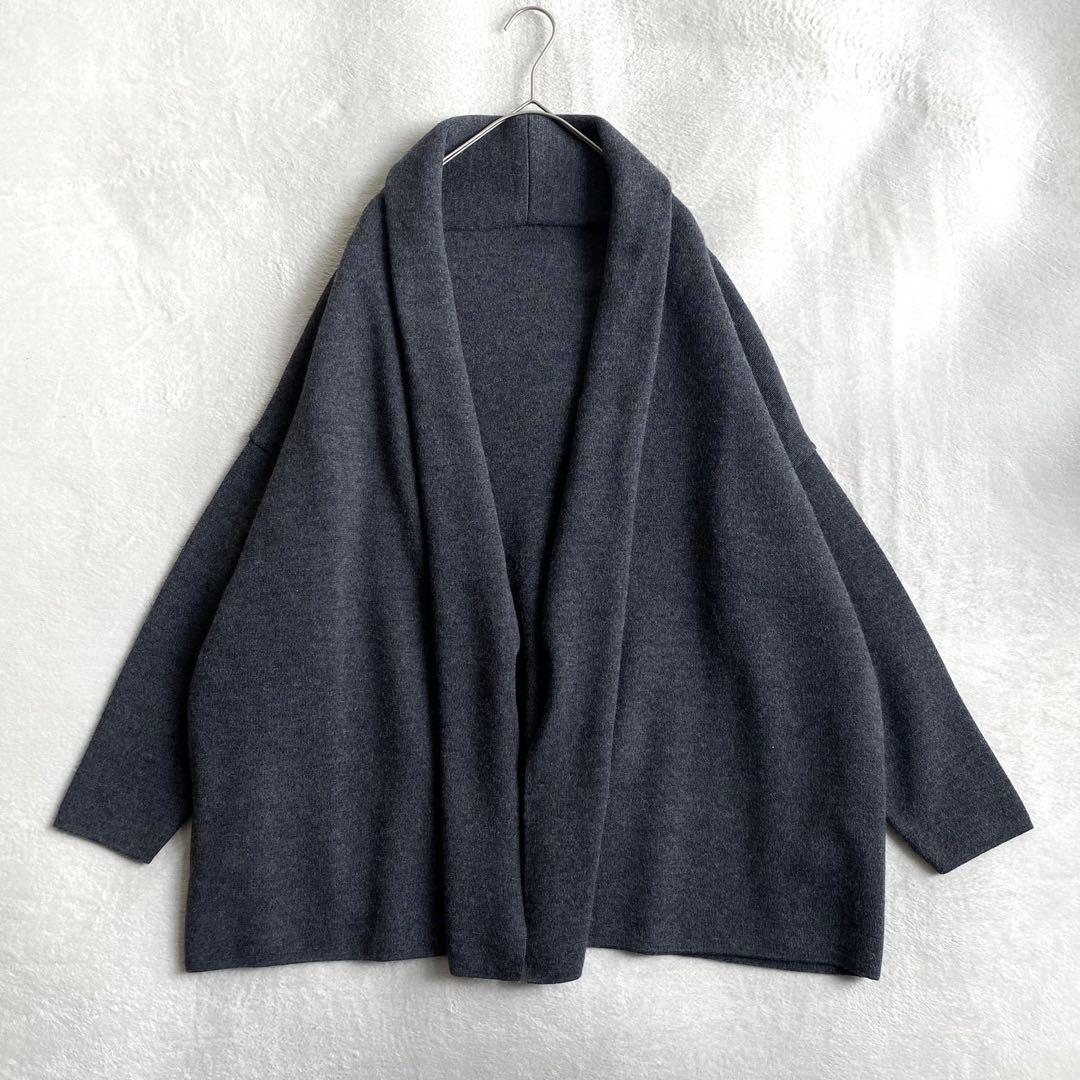 【ほぼ未使用✨】ドゥーズィエムクラス　スムースニットガウンコート　25AW 完売