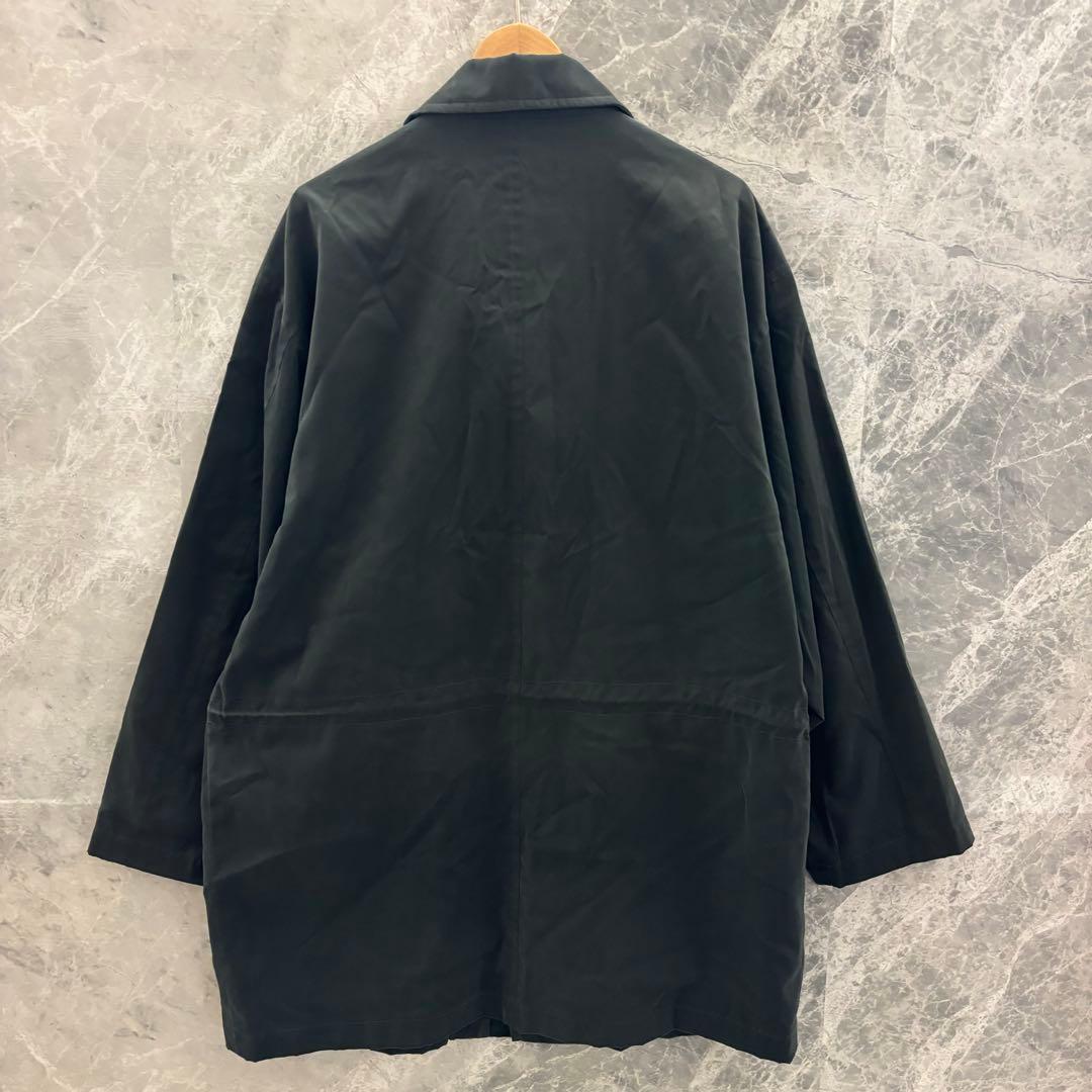 【美品】 BURBERRY バーバリー メンズ カバーオール ブラック 黒