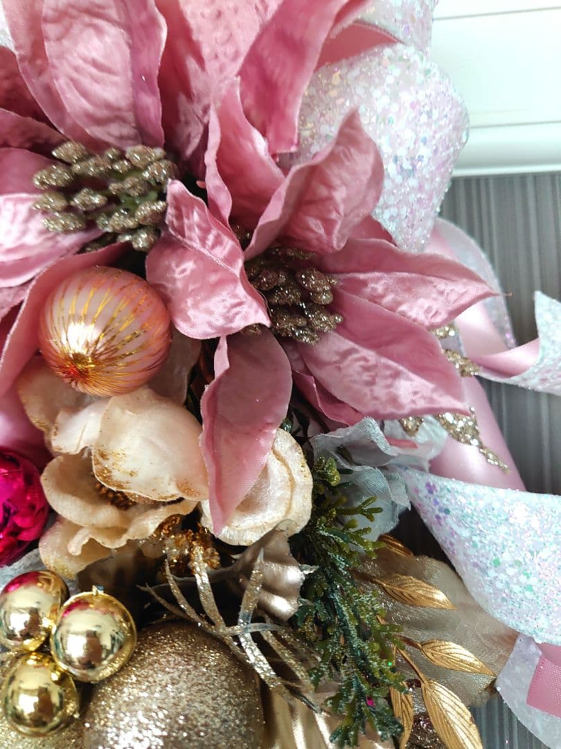 himeno様《縦型ガーランドスワッグ》 造花　アーティフィシャル　クリスマス