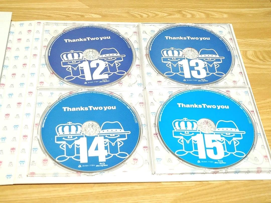 Thanks Two you コンプリート盤 CD11枚組+Blu-ray4枚組