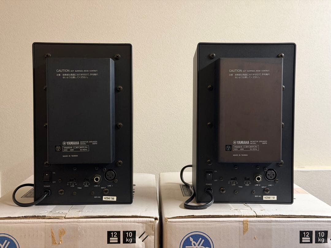 美品 / YAMAHA MSP5 初期型 モニタースピーカーペア