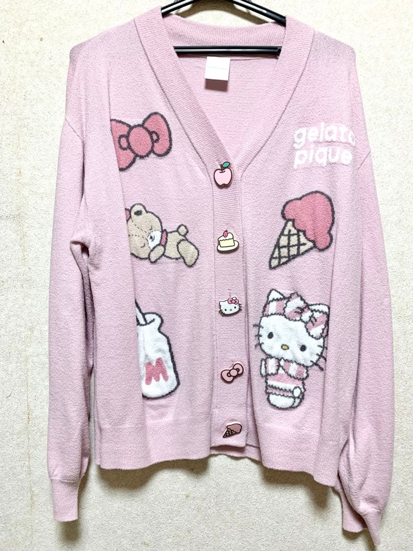 【〜3月末出品】sanrio house ジェラピケ スムーズィーカーディガン
