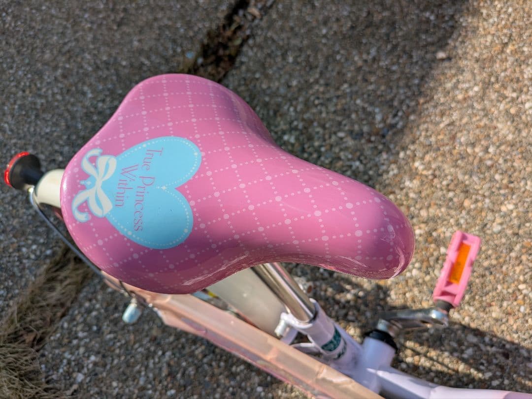 愛知県【引取り限定】プリンセス　自転車　16インチ　子供用　トイザらス