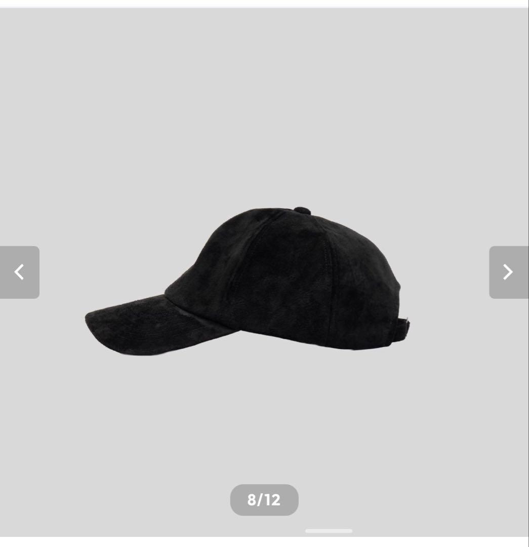 DECi Suede 6panel Cap ブラック OVY