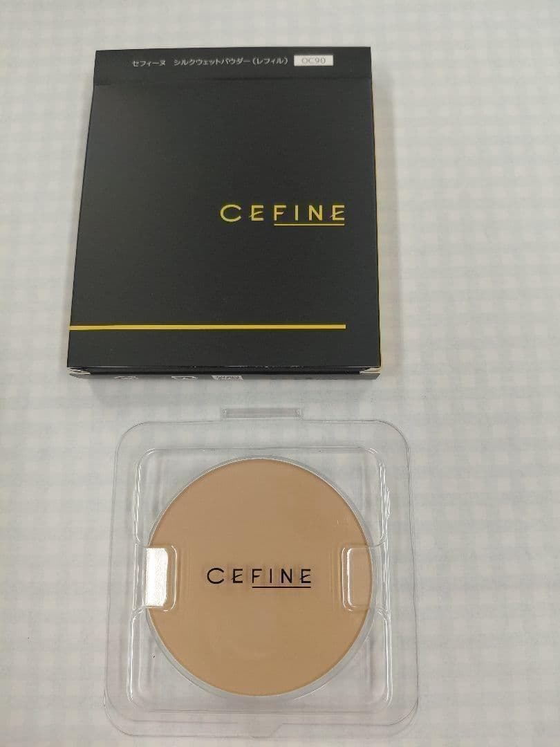 セフィーヌシルクウェットパウダー OC90 レフィル(詰替)　3個セット
