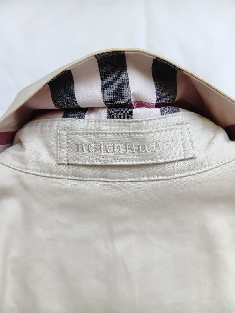 BURBERRY ベージュ ショートトレンチコート 40