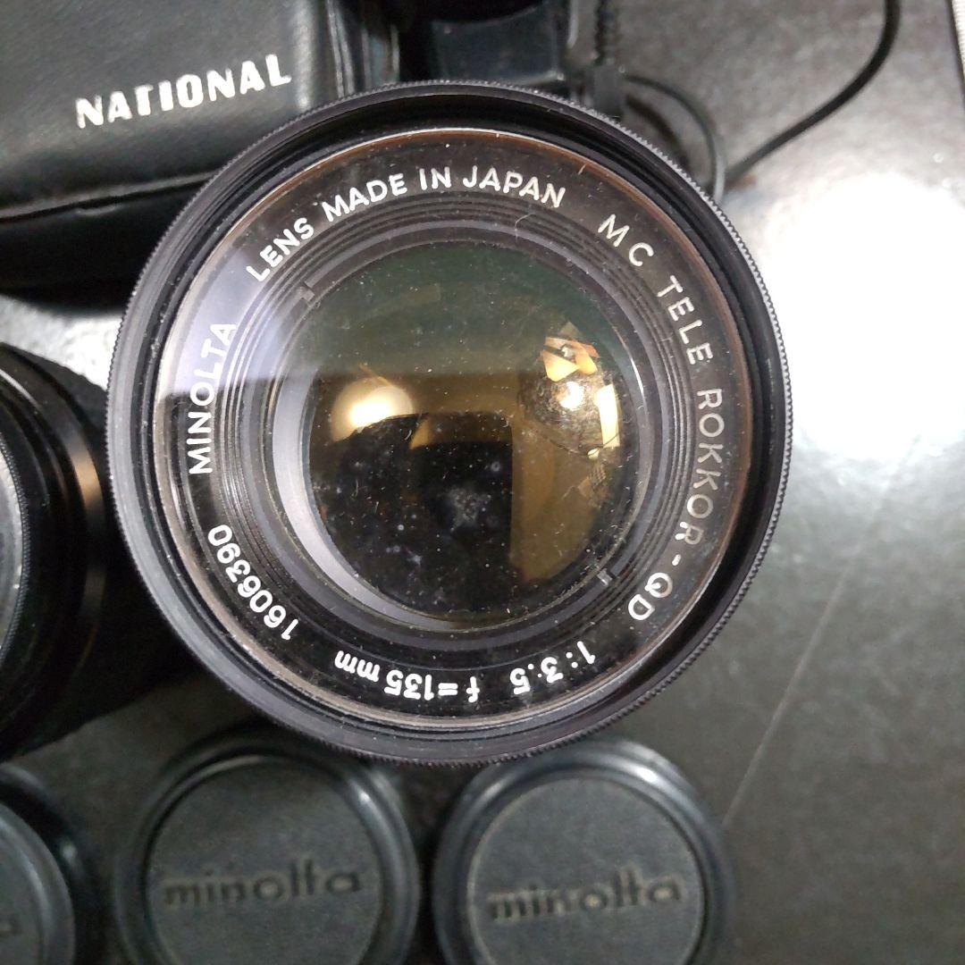 ジャンク　Minolta SR-T 101 フィルムカメラセット