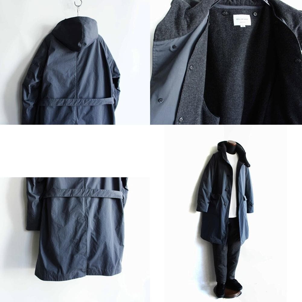 とらじろう　STILL BY HAND　HOODIE COAT　コート