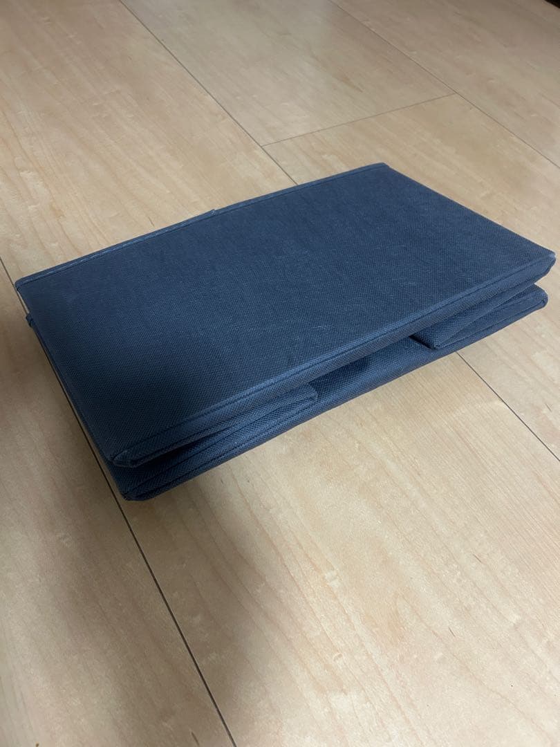 ニトリ 軽量ローチェスト（GY/BK JH003）80cm幅