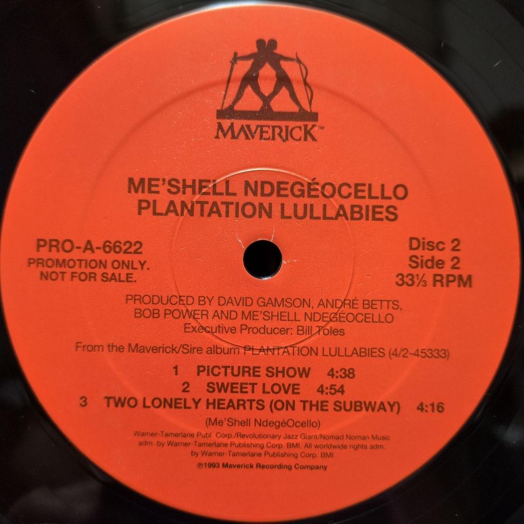 洋楽 Me'Shell NdegeOcello/PLANTATION LULLABIE