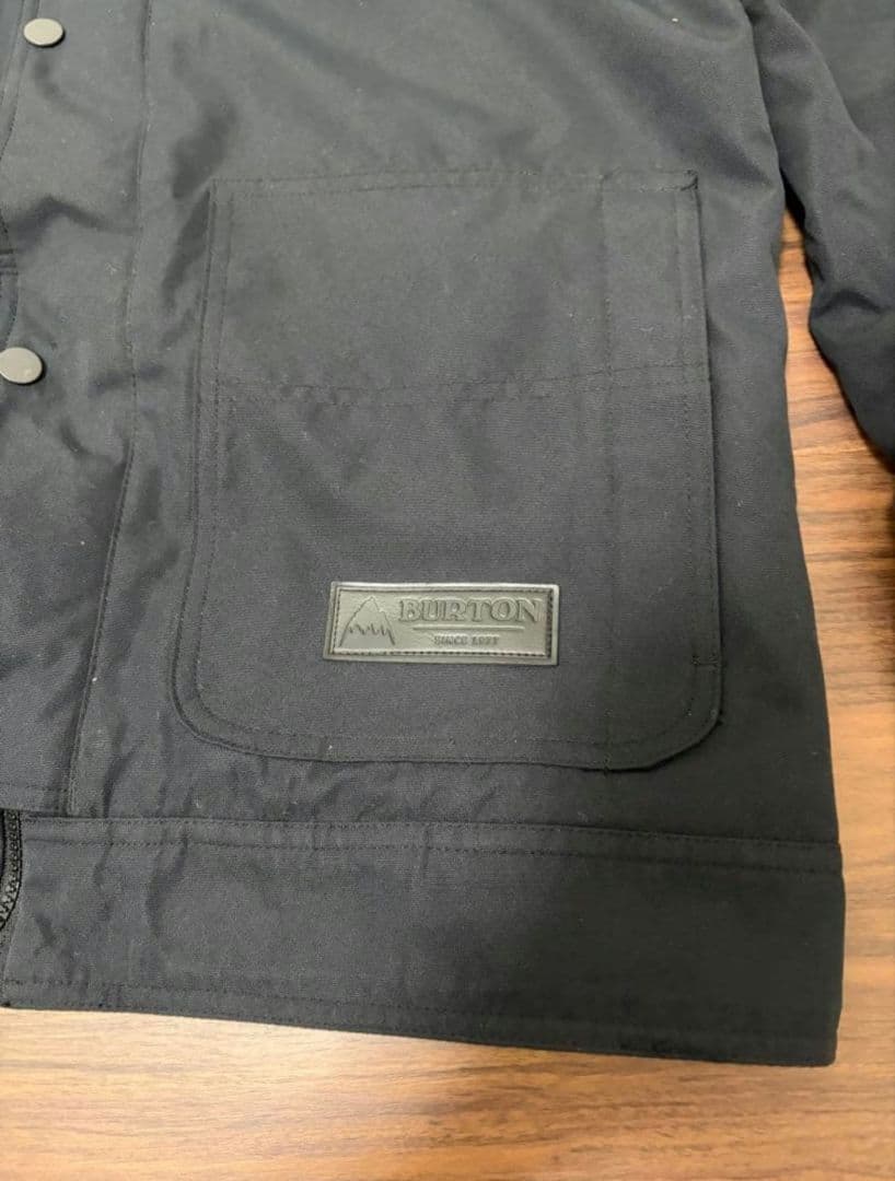 【再値下げ】 BURTON スノボウェア 男性用Sサイズ 黒ジャケット